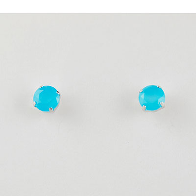 [ ober7817 ] シーブルーカルセドニーピアス